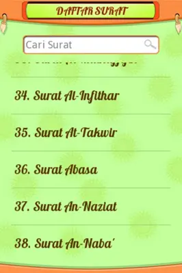 Marbel Juz Amma android App screenshot 7